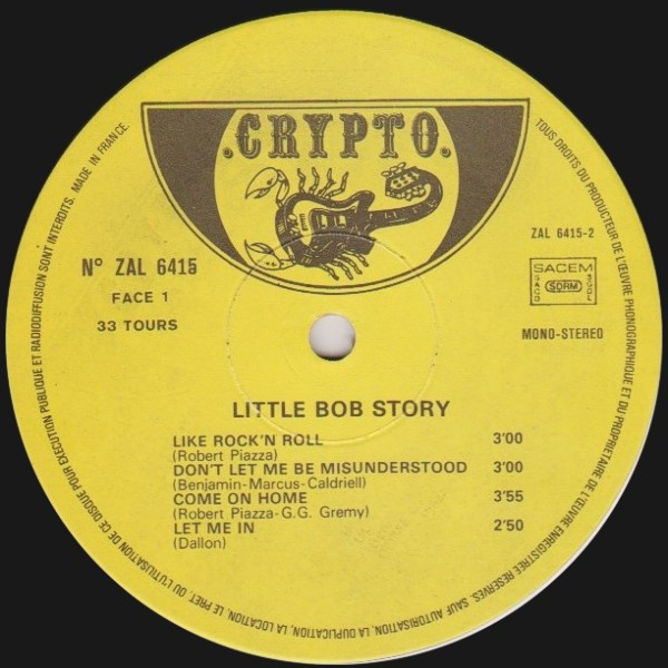 Little Bob Story - Little Bob Story | Crypto (ZAL 6415)