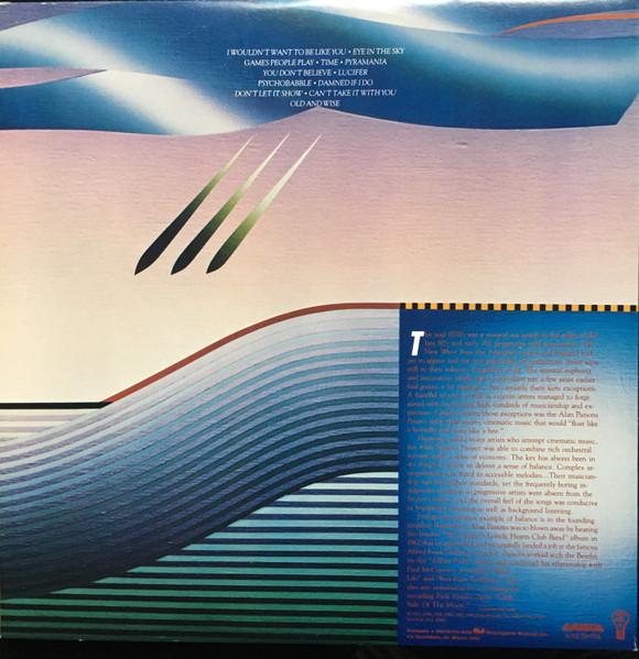 The Alan Parsons Project - The Best Of | Arista (ARS 39178) - 2 The Alan Parsons Project - The Best Of | Arista (ARS 39178) - 2