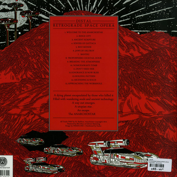 Distal - Retrograde Space Opera | Anarchostar (ANRCHSTR001) - 2 Distal - Retrograde Space Opera | Anarchostar (ANRCHSTR001) - 2