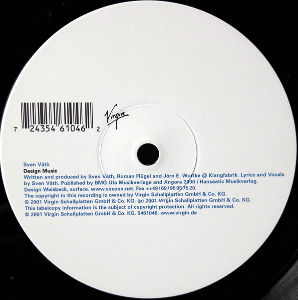 Sven Väth Feat. Miss Kittin - Je T'aime... Moi Non Plus | Virgin (7243 5 46104 6 2) - 4 Sven Väth Feat. Miss Kittin - Je T'aime... Moi Non Plus | Virgin (7243 5 46104 6 2) - 4