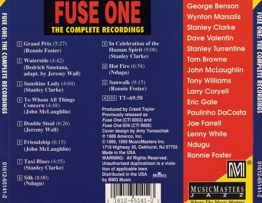 Fuse One - The Complete Recordings | MusicMasters Jazz (01612-65141-2) - 3