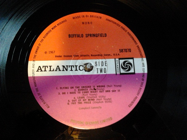 Buffalo Springfield - Buffalo Springfield | Atlantic (587070) - 4 Buffalo Springfield - Buffalo Springfield | Atlantic (587070) - 4