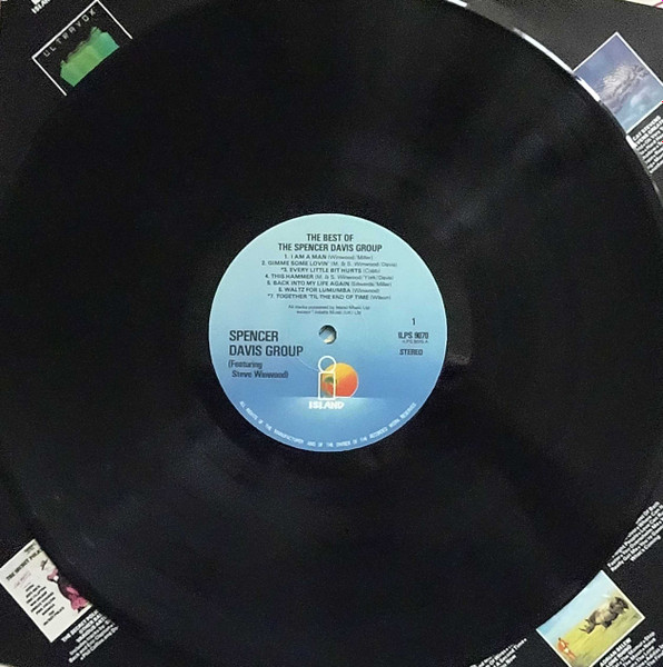 The Spencer Davis Group Featuring Steve Winwood - The Best Of The Spencer Davis Group Featuring Stevie Winwood | Island Records (ILPS 9070) - 3