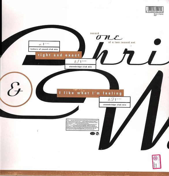 Chrissy Ward - Right And Exact | Ore Music (Ag21) - 2 Chrissy Ward - Right And Exact | Ore Music (Ag21) - 2