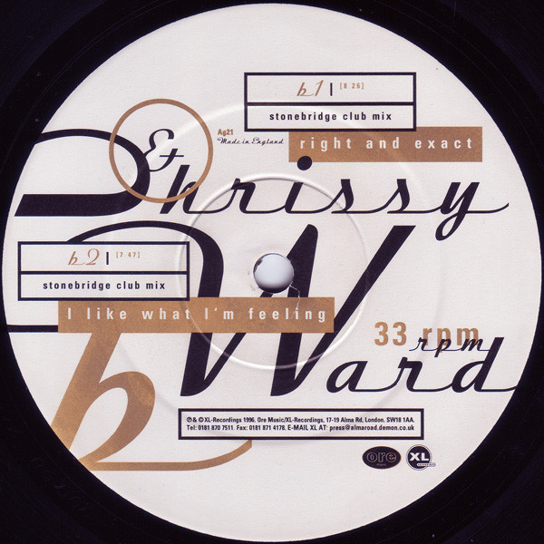 Chrissy Ward - Right And Exact | Ore Music (Ag21) - 4 Chrissy Ward - Right And Exact | Ore Music (Ag21) - 4