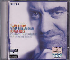 Valery Gergiev , Wiener Philharmoniker , Modest Mussorgsky - Pictures At An Exhibition / Night On The Bare Mountain | Philips (468 526-2) - main