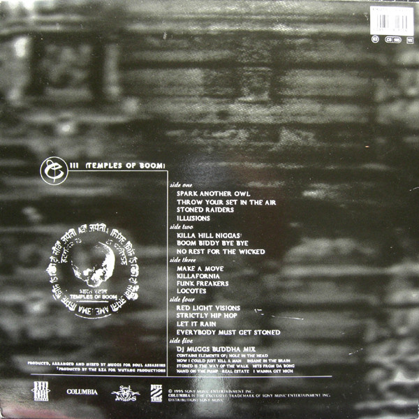 Cypress Hill - III - Temples Of Boom | Columbia (478127 0) - 2