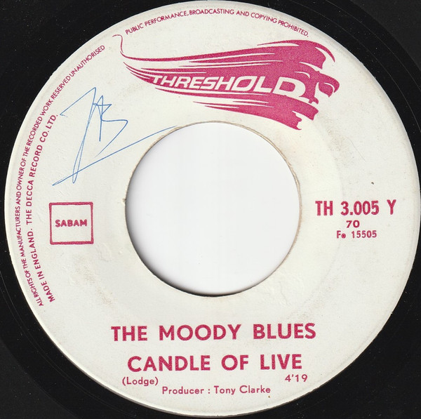 The Moody Blues - Melancholy Man | Threshold (TH 3.005 Y 70) - 4
