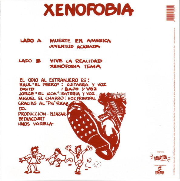 Xenofobia - Muerte En America | Radiation Reissues (RRS71010) - 2