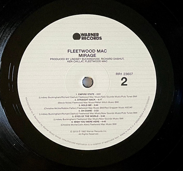 Fleetwood Mac - Mirage | Warner Records (081227935603) - 4