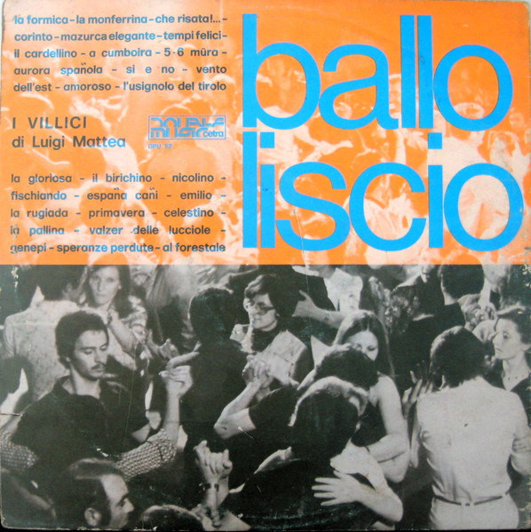 I Villici Di Luigi Mattea - Ballo Liscio | Cetra (DPU 52)