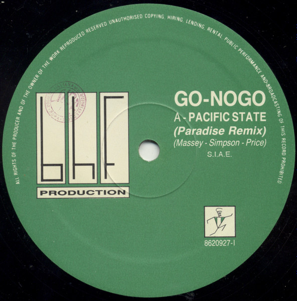Go-Nogo - Pacific State | BHF Productions (8620927-1) - main Go-Nogo - Pacific State | BHF Productions (8620927-1) - main