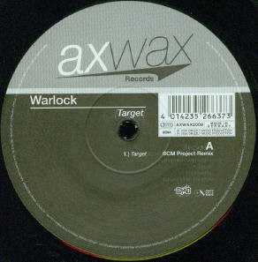 DJ Warlock - Target | Axwax Records (AXWAX 2008) - main