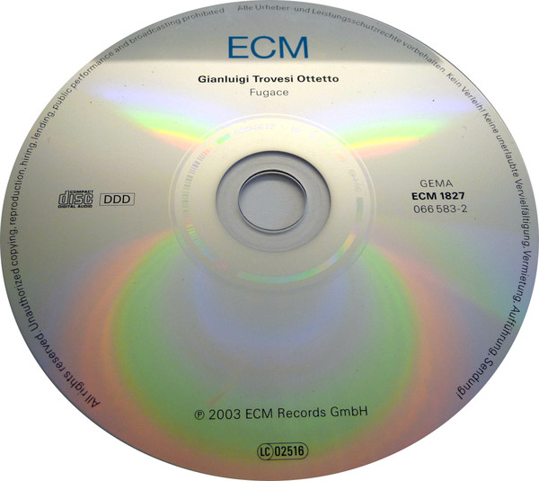 Gianluigi Trovesi Octet - Fugace | ECM Records (ECM 1827) - 4 Gianluigi Trovesi Octet - Fugace | ECM Records (ECM 1827) - 4