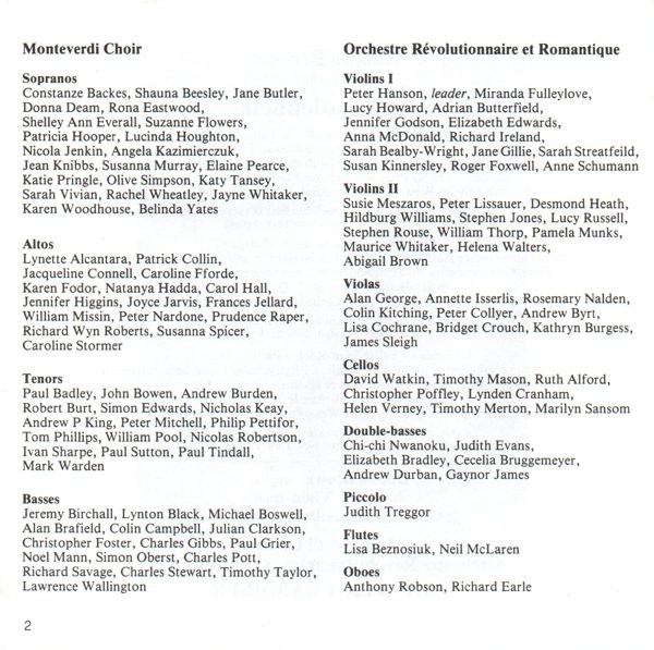 Hector Berlioz - Donna Brown , Jean-Luc Viala , Gilles Cachemaille , The Monteverdi Choir , Orchestre Révolutionnaire Et Romantique , John Eliot Gardiner - Messe Solennelle | Philips (442 137-2) - 3