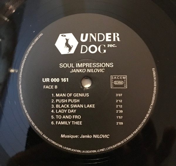 Janko Nilovic - Soul Impressions | Underdog Records (UR 000 161) - 4