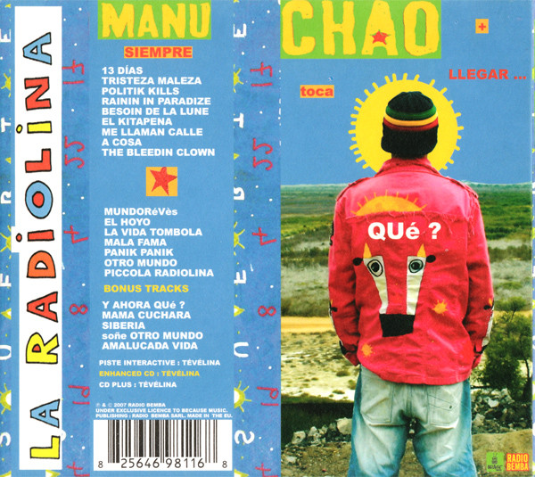 Manu Chao - La Radiolina | Radio Bemba (2564 69811 6) - 2 Manu Chao - La Radiolina | Radio Bemba (2564 69811 6) - 2