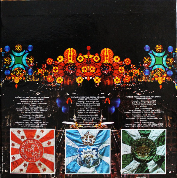Various - Sambas-De-Enrêdo Das Escolas De Samba Do Grupo 1 - Carnaval De 1974 | Top Tape (TT-85-020) - 3 Various - Sambas-De-Enrêdo Das Escolas De Samba Do Grupo 1 - Carnaval De 1974 | Top Tape (TT-85-020) - 3