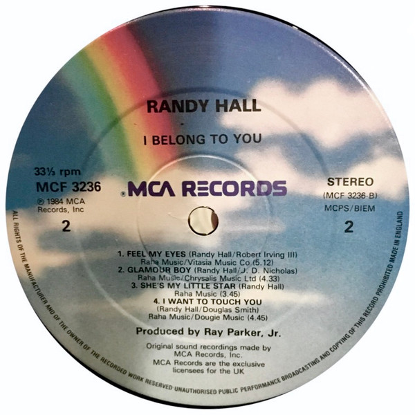 Randy Hall - I Belong To You | MCA Records (MCF 3236) - 4 Randy Hall - I Belong To You | MCA Records (MCF 3236) - 4
