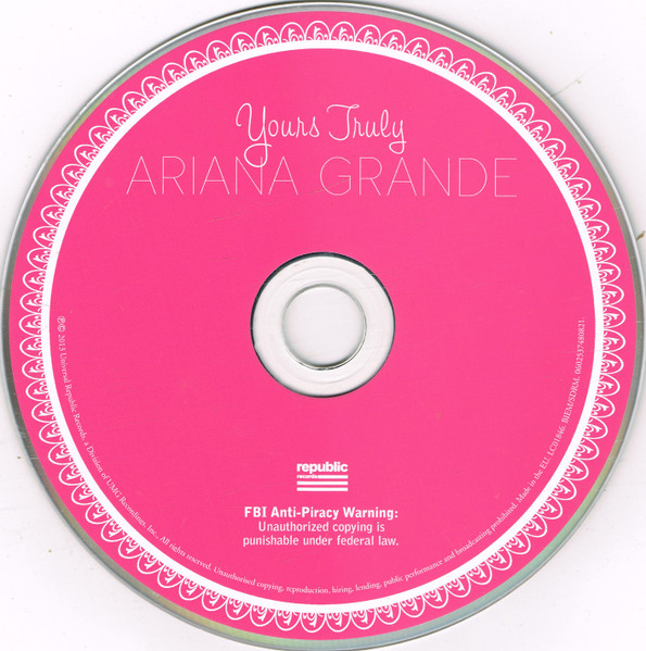 Ariana Grande - Yours Truly | Republic Records (0602537480821) - 3