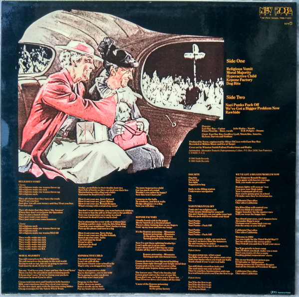 Dead Kennedys - In God We Trust, Inc. | New Rose Records (new⑦) - 2