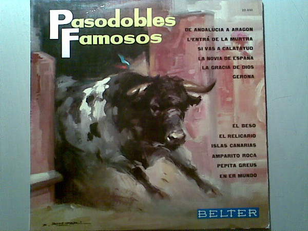 Various - Pasodobles Famosos | Belter (22.055)