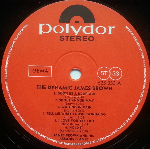 James Brown - The Dynamic | Polydor (623 033) - 3 James Brown - The Dynamic | Polydor (623 033) - 3
