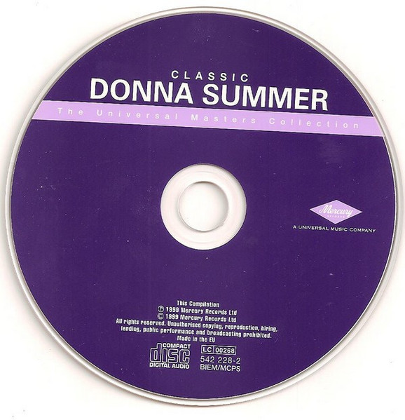 Donna Summer - Classic Donna Summer | Mercury (542 228-2) - 3