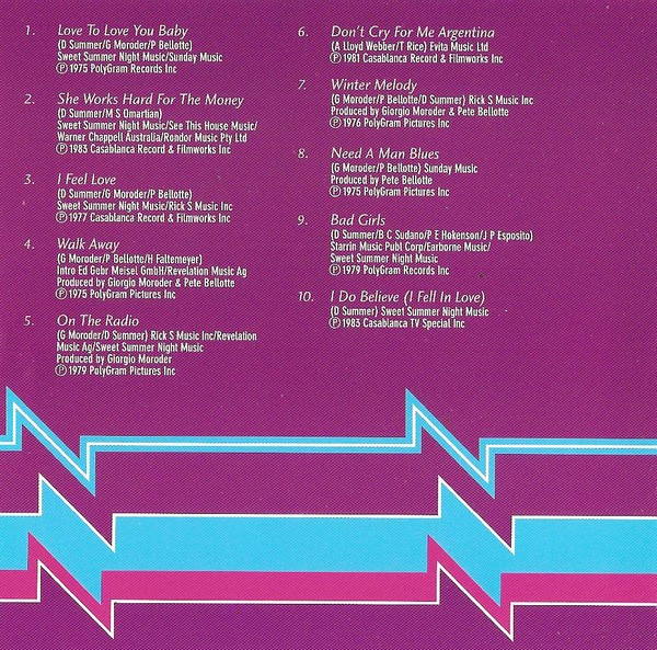 Donna Summer - Classic Donna Summer | Mercury (542 228-2) - 4