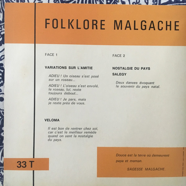 Folklore Malgache