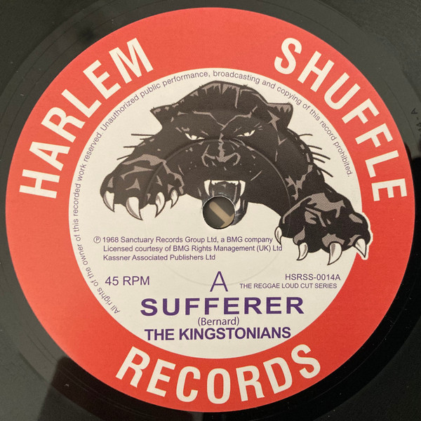The Kingstonians / The Crystalites - Sufferer / Splash Down | Harlem Shuffle Records (HSRSS-0014) - main