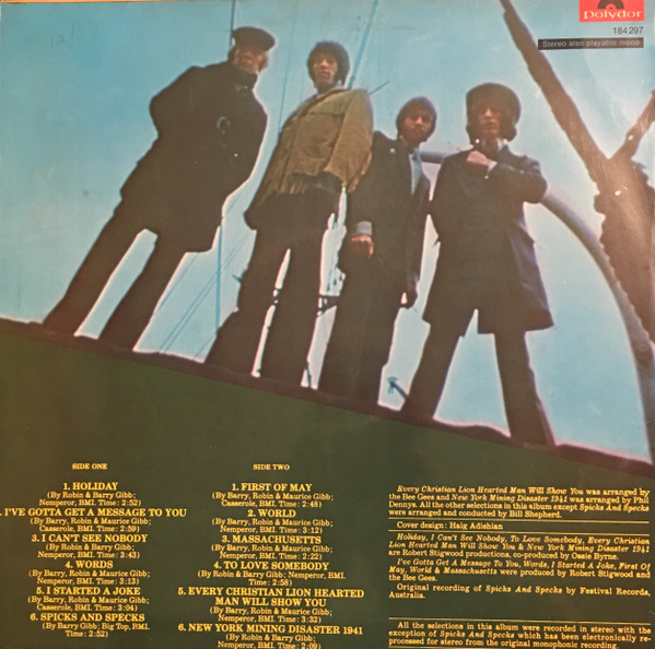 Bee Gees - Best Of Bee Gees | Polydor (184 297) - 2 Bee Gees - Best Of Bee Gees | Polydor (184 297) - 2
