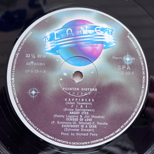 Pointer Sisters - Energy | Planet (LP-S-33-1) - 4 Pointer Sisters - Energy | Planet (LP-S-33-1) - 4