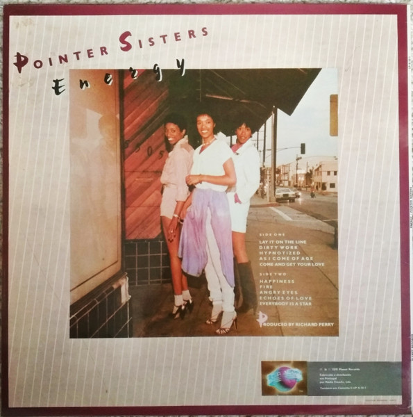Pointer Sisters - Energy | Planet (LP-S-33-1) - 2 Pointer Sisters - Energy | Planet (LP-S-33-1) - 2