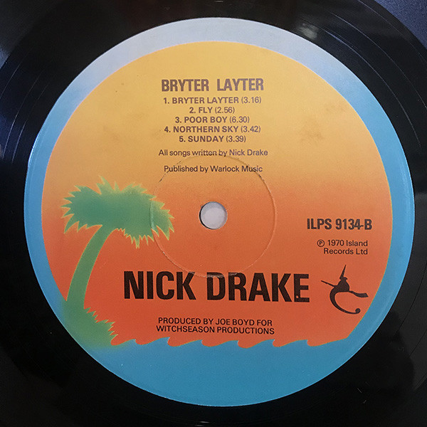 Nick Drake - Bryter Layter | Island Records (ILPS 9134) - 4