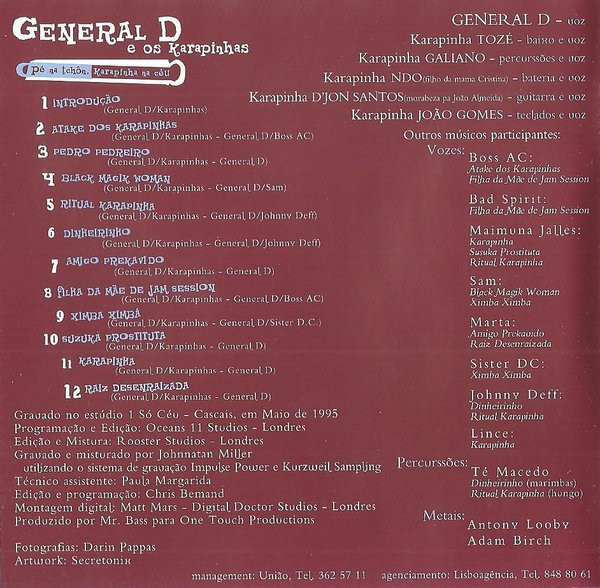 General D - Pé Na Tchôn, Karapinha Na Céu | EMI-Valentim De Carvalho, Música Lda. (724383564521) - 4 General D - Pé Na Tchôn, Karapinha Na Céu | EMI-Valentim De Carvalho, Música Lda. (724383564521) - 4