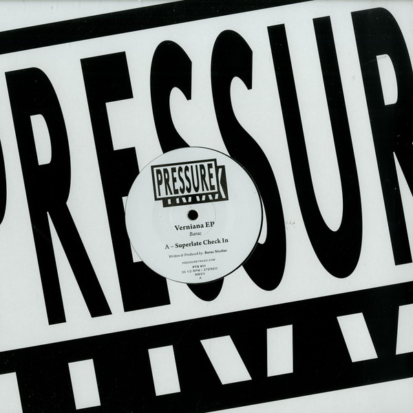 Barac - Verniana EP | Pressure Traxx (PTX 011) - main