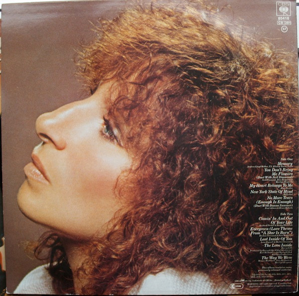 Barbra Streisand - Memories | CBS (85418) - 2 Barbra Streisand - Memories | CBS (85418) - 2