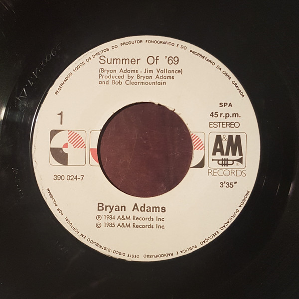 Bryan Adams - Summer Of '69 | A&M Records (390 024-7) - 3