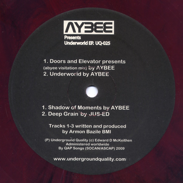 Aybee - Underworld EP | Underground Quality (UQ-025)