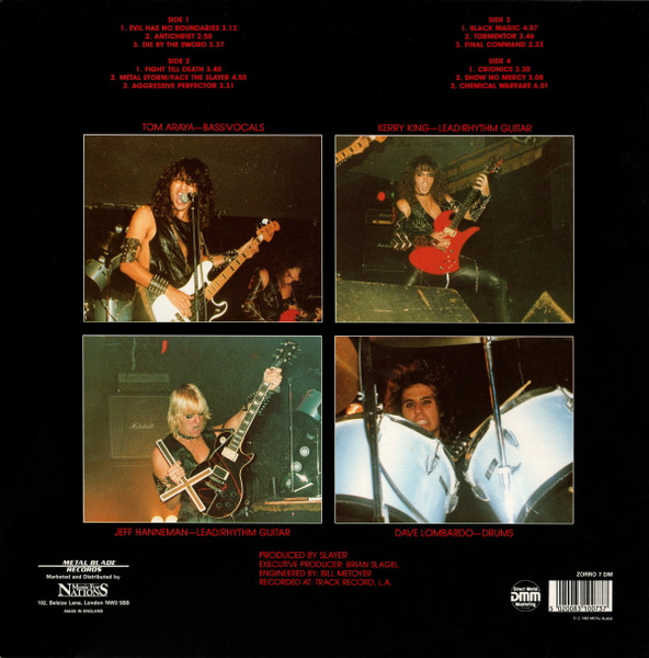 Slayer - Show No Mercy | Metal Blade Records (ZORRO 7DM) - 3 Slayer - Show No Mercy | Metal Blade Records (ZORRO 7DM) - 3