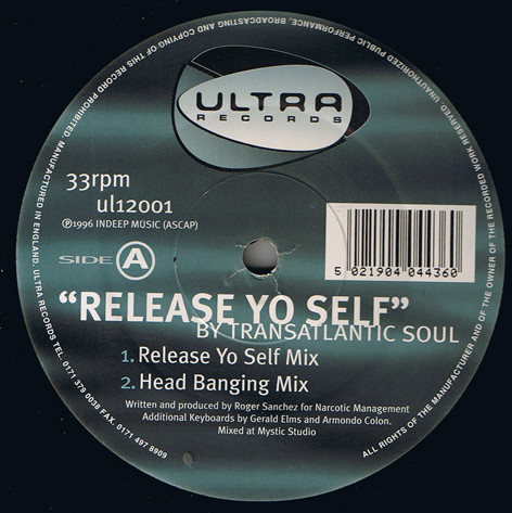 Transatlantic Soul - Release Yo Self | Ultra Records (UL12001)