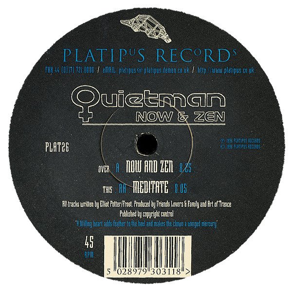 Quietman - Now & Zen | Platipus (PLAT26)