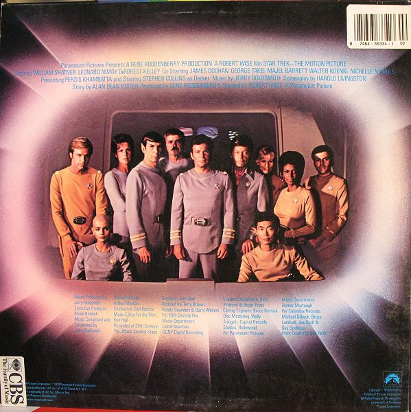 Jerry Goldsmith - Star Trek: The Motion Picture | Columbia (JS 36334) - 2 Jerry Goldsmith - Star Trek: The Motion Picture | Columbia (JS 36334) - 2