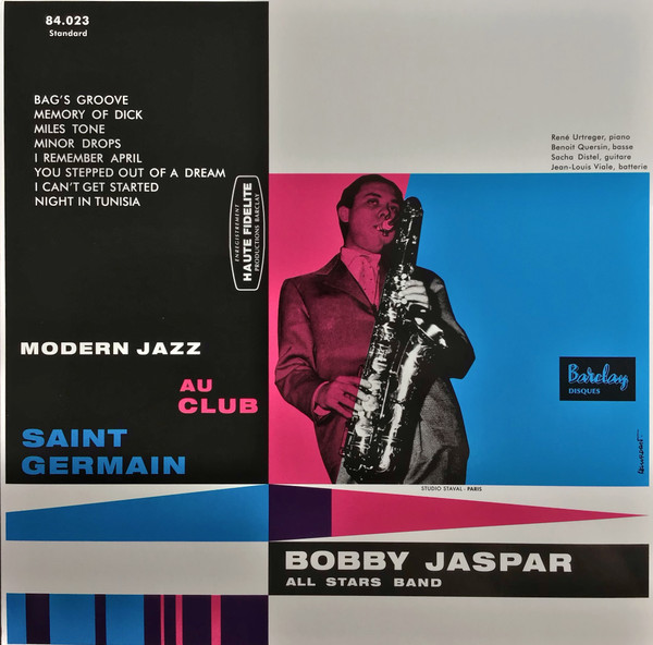 Bobby Jaspar - Modern Jazz Au Club Saint Germain | Sam Records (SR07/1) - main