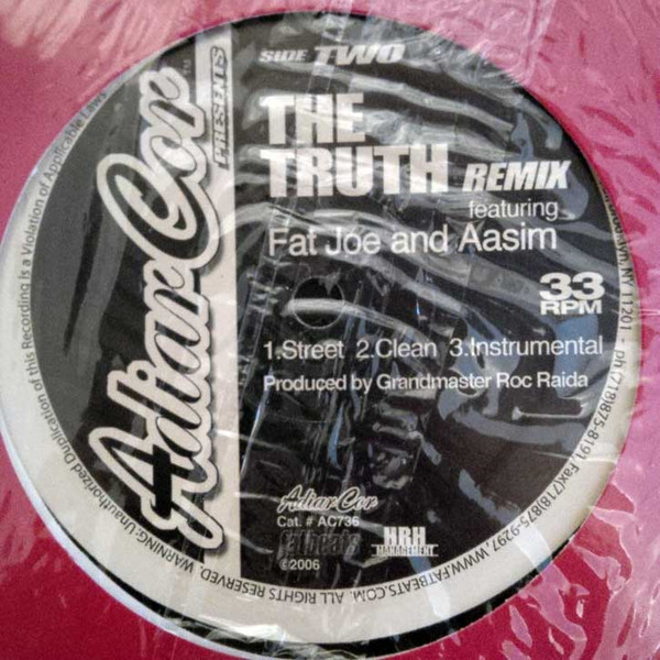 Roc Raida - I Ain't No Joke / The Truth Remix | Adiar Cor (AC736) - 3