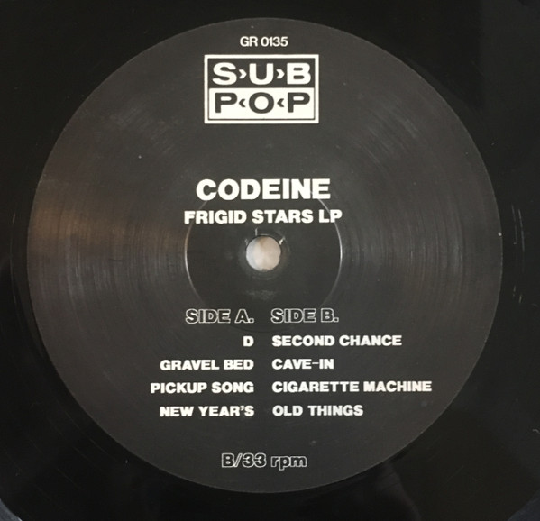 Codeine - Frigid Stars LP | Sub Pop (GR 0135) - 4