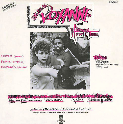 The Real Roxanne With Howie Tee - Romeo | Select Records (FMS 62260) - main The Real Roxanne With Howie Tee - Romeo | Select Records (FMS 62260) - main