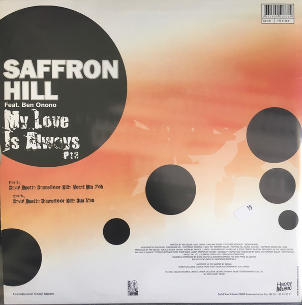 Saffron Hill - My Love Is Always (Part 3) | Feel The Rhythm (FTR 4166-8) - 2