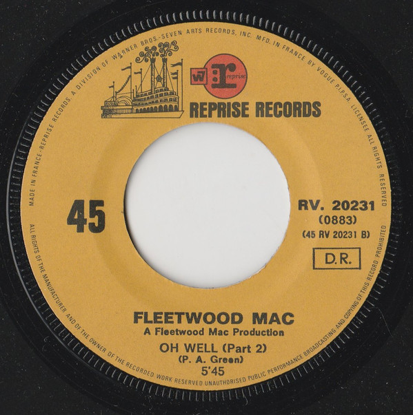 Fleetwood Mac - Oh Well (Part 1 & 2) | Reprise Records (RV. 20231) - 3